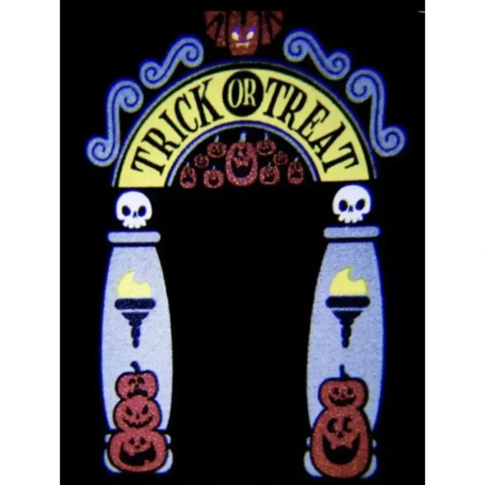 ⚡️Hyde & Eek Trick or‎ Treat LED Light Archway Door 6ft Halloween Decoration